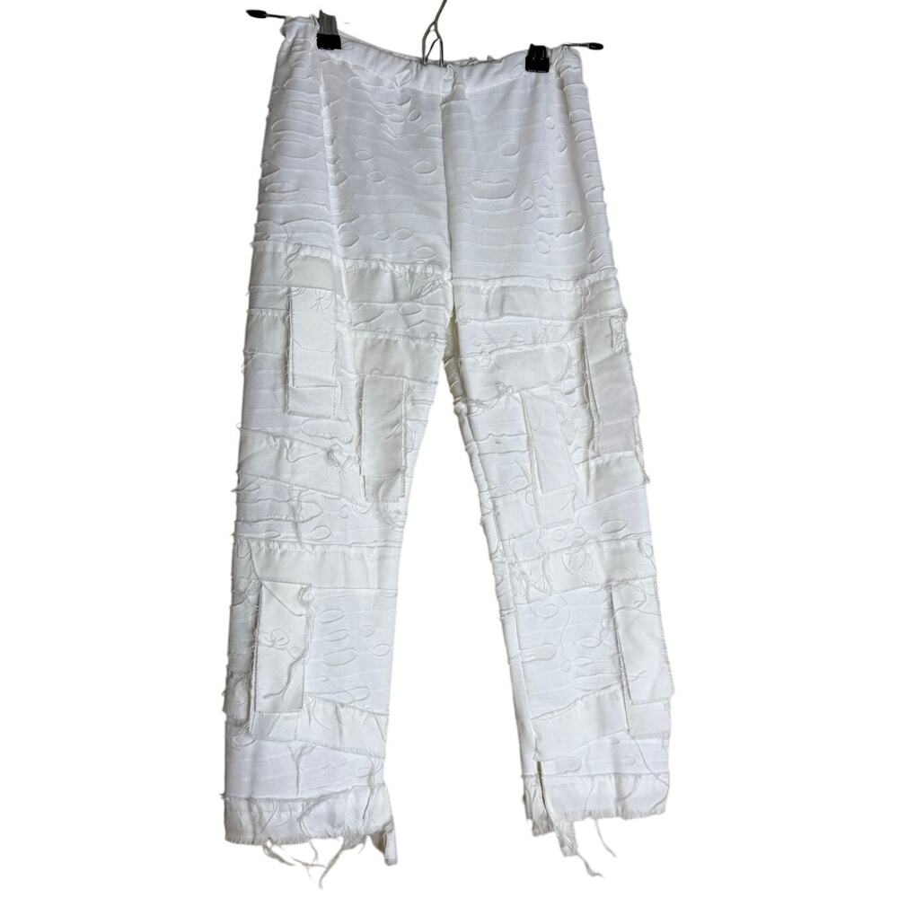 Wishcraft Chasing Fireflies Mummy Costume Pants Kids 6 White Cosplay Halloween